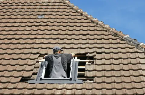 Pose de velux - Anhiers